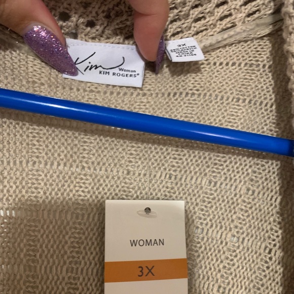 Kim Rodgers size 3x fam cardigan new with tags - Picture 3 of 3